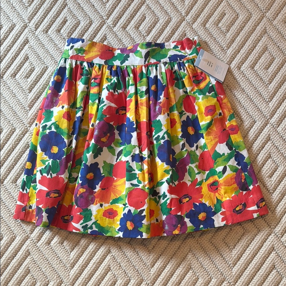 Brand New Bella Bliss X Frances Valentine Floral Kids Skirt - Multicolor